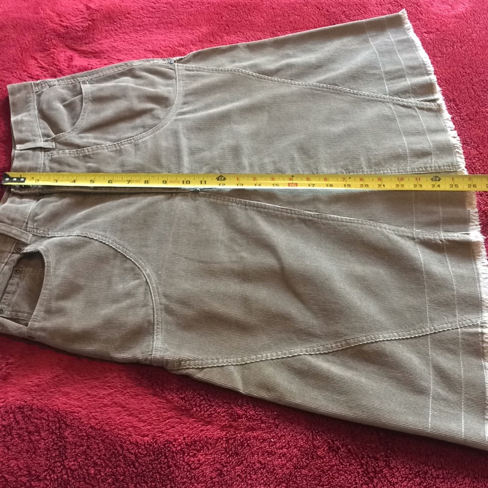 Corduroy Fringe Skirt - Picture 5 of 5